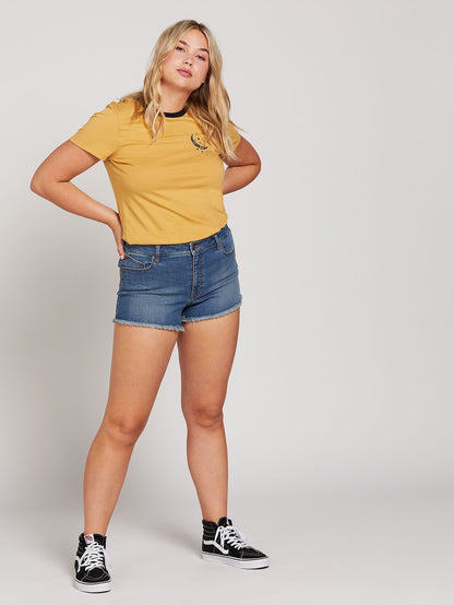 Stoney Stretch Shorts - INDIGO RIDGE WASH