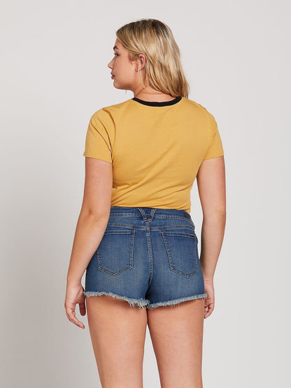 Stoney Stretch Shorts - INDIGO RIDGE WASH