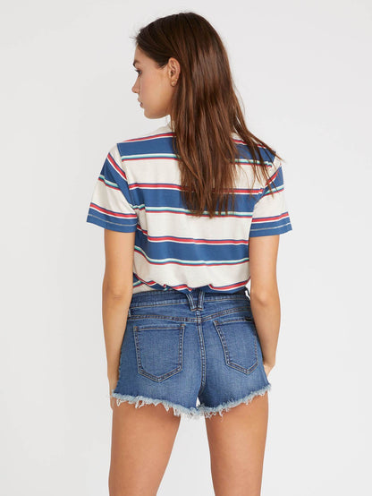 Stoney Stretch Shorts - INDIGO RIDGE WASH