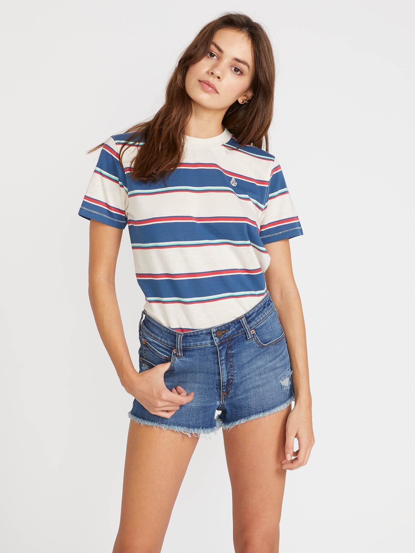 Stoney Stretch Shorts - INDIGO RIDGE WASH