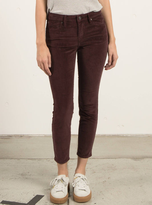 Jean Super Stoned Ankle - Plum