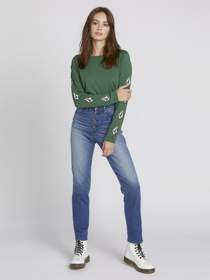 Jean Super Stoned Skinny - Medium Blue Wash