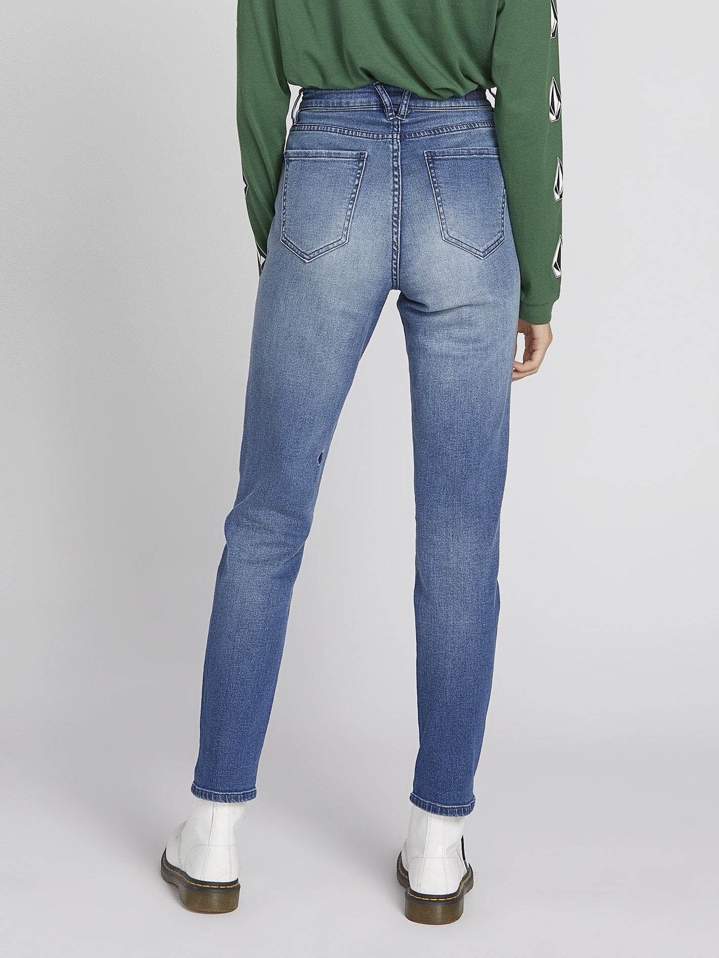 Jean Super Stoned Skinny - Medium Blue Wash