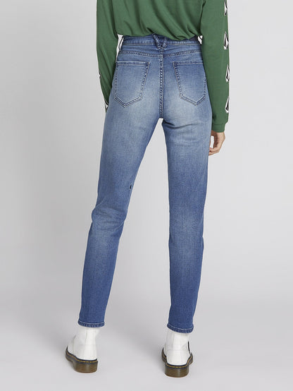 Jean Super Stoned Skinny - Medium Blue Wash