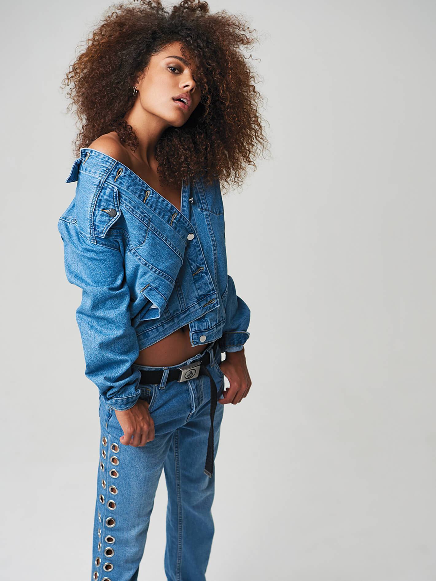 Veste Gmj Denim  - Light Blue