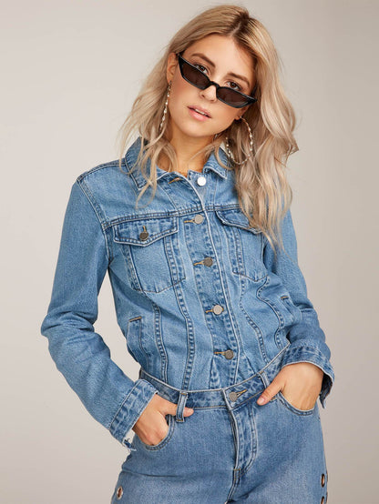 Veste Gmj Denim  - Light Blue