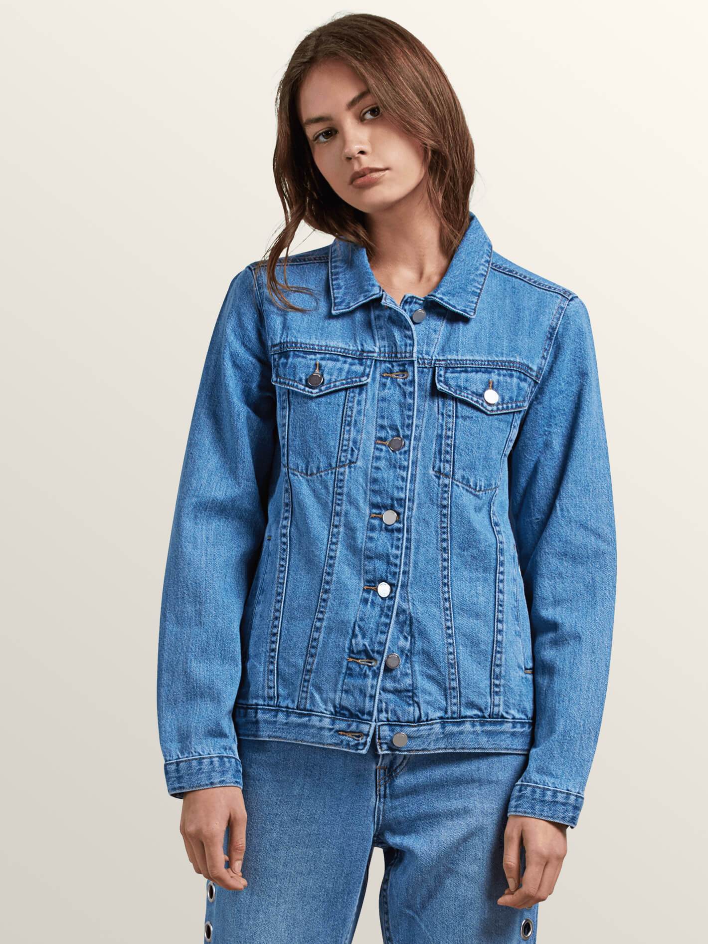 Veste Gmj Denim  - Light Blue