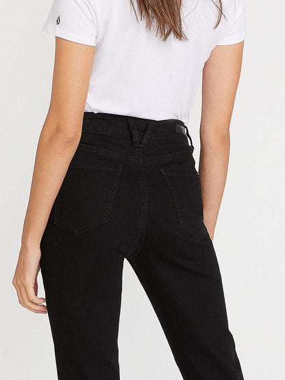Stoney Flared - PREMIUM WASH SCHWARZ