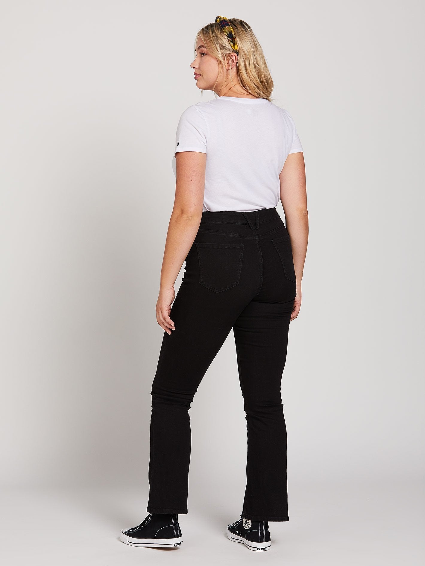 Stoney Flared - PREMIUM WASH SCHWARZ
