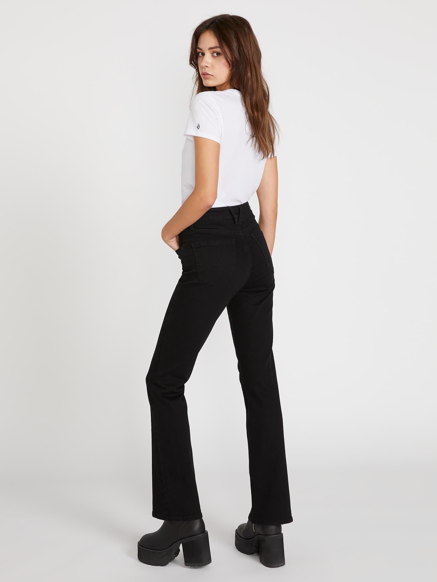 Stoney Flared - PREMIUM WASH SCHWARZ