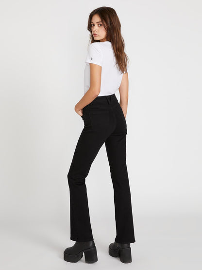Stoney Flared - PREMIUM WASH SCHWARZ