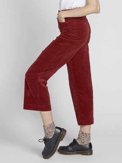 Pantalon Oh My Cord Wide Leg - Auburn