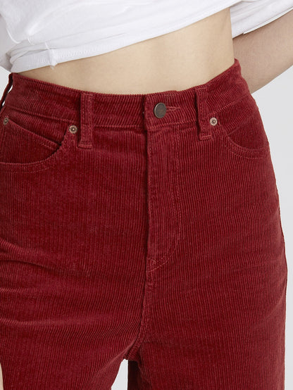 Pantalon Oh My Cord Wide Leg - Auburn