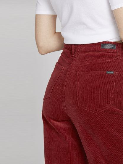 Pantalon Oh My Cord Wide Leg - Auburn