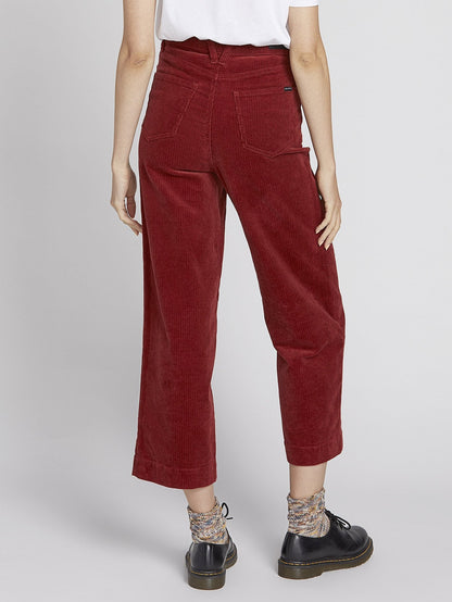 Pantalon Oh My Cord Wide Leg - Auburn