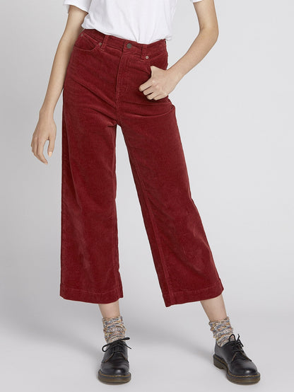 Pantalon Oh My Cord Wide Leg - Auburn