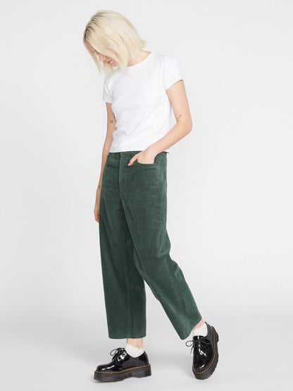 Weellow Corduroy Pants - DARK PINE