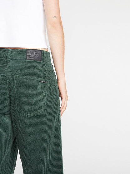 Weellow Corduroy Pants - DARK PINE