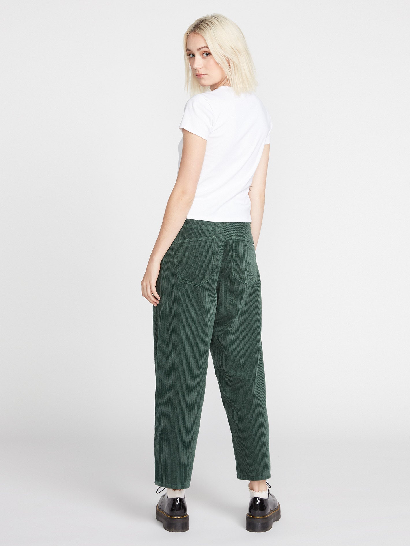 Weellow Corduroy Pants - DARK PINE