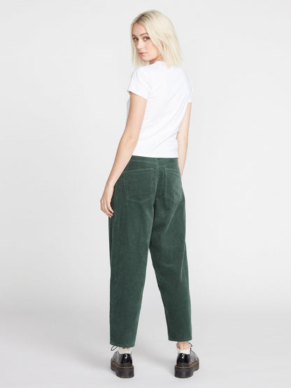 Weellow Corduroy Pants - DARK PINE
