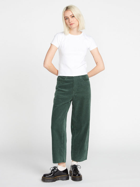 Pantalon en velours côtelé Weellow - DARK PINE