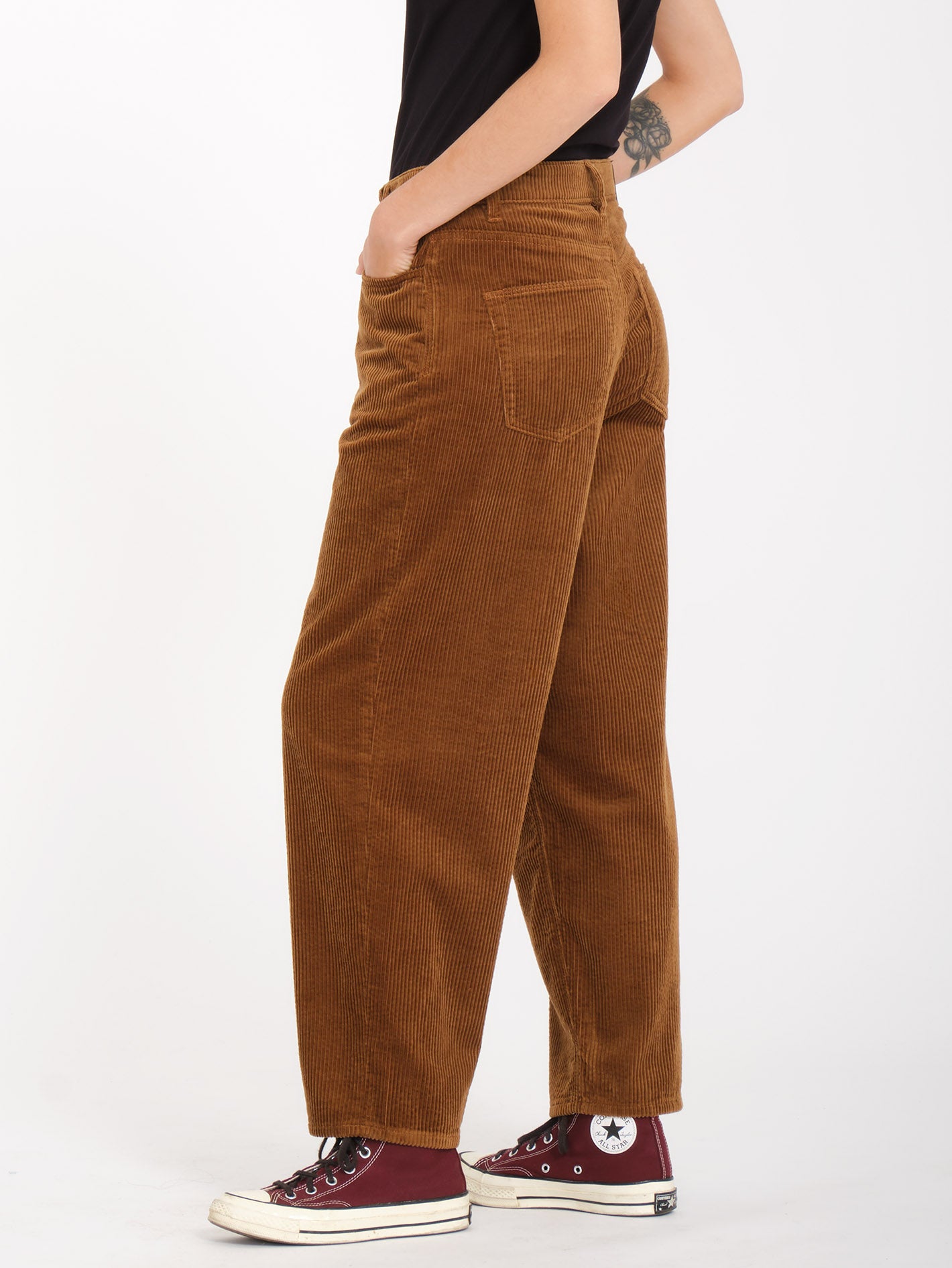 Pantalon côtelé Weellow - TOFFEE