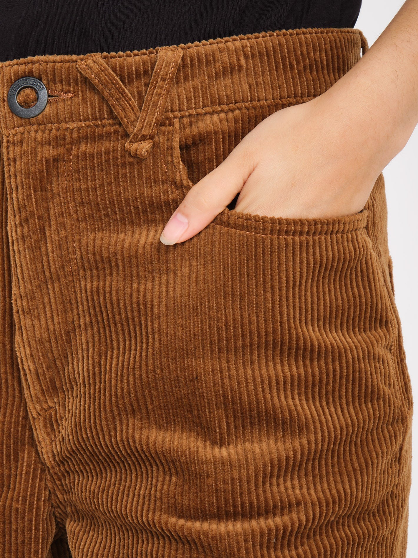 Pantalon côtelé Weellow - TOFFEE