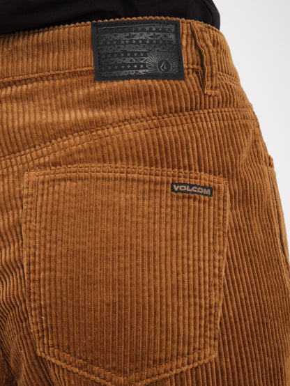 Pantalon côtelé Weellow - TOFFEE