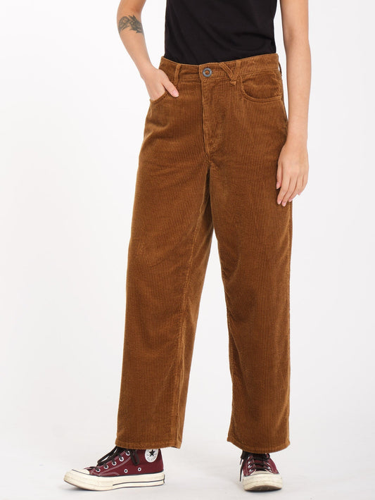 Pantalon côtelé Weellow - TOFFEE
