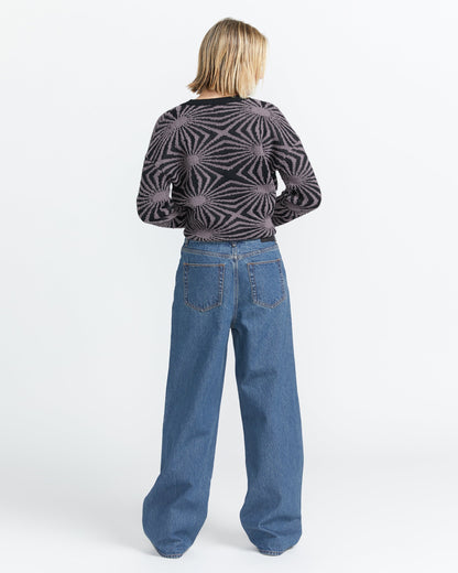 Stoned High Rise Jeans – Indigo Ridge Wash