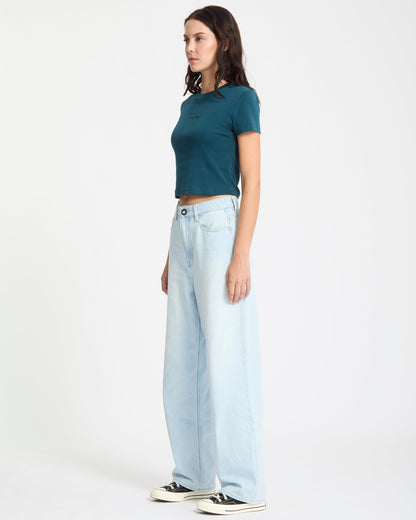 Jean Weellow II - Bleached Aqua