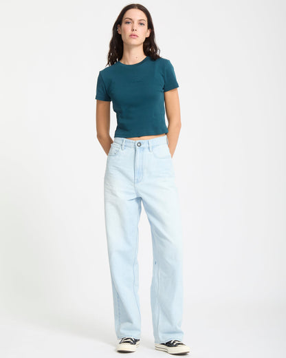Jean Weellow II - Bleached Aqua