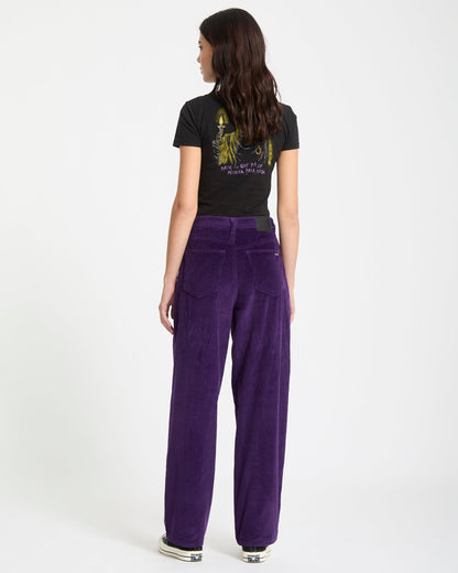 Weellow II Velvet Trousers - Acai