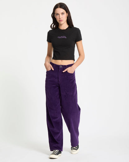 Weellow II Velvet Trousers - Acai