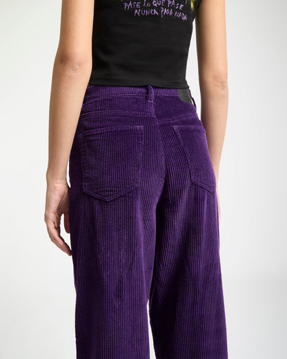 Weellow II Velvet Trousers - Acai
