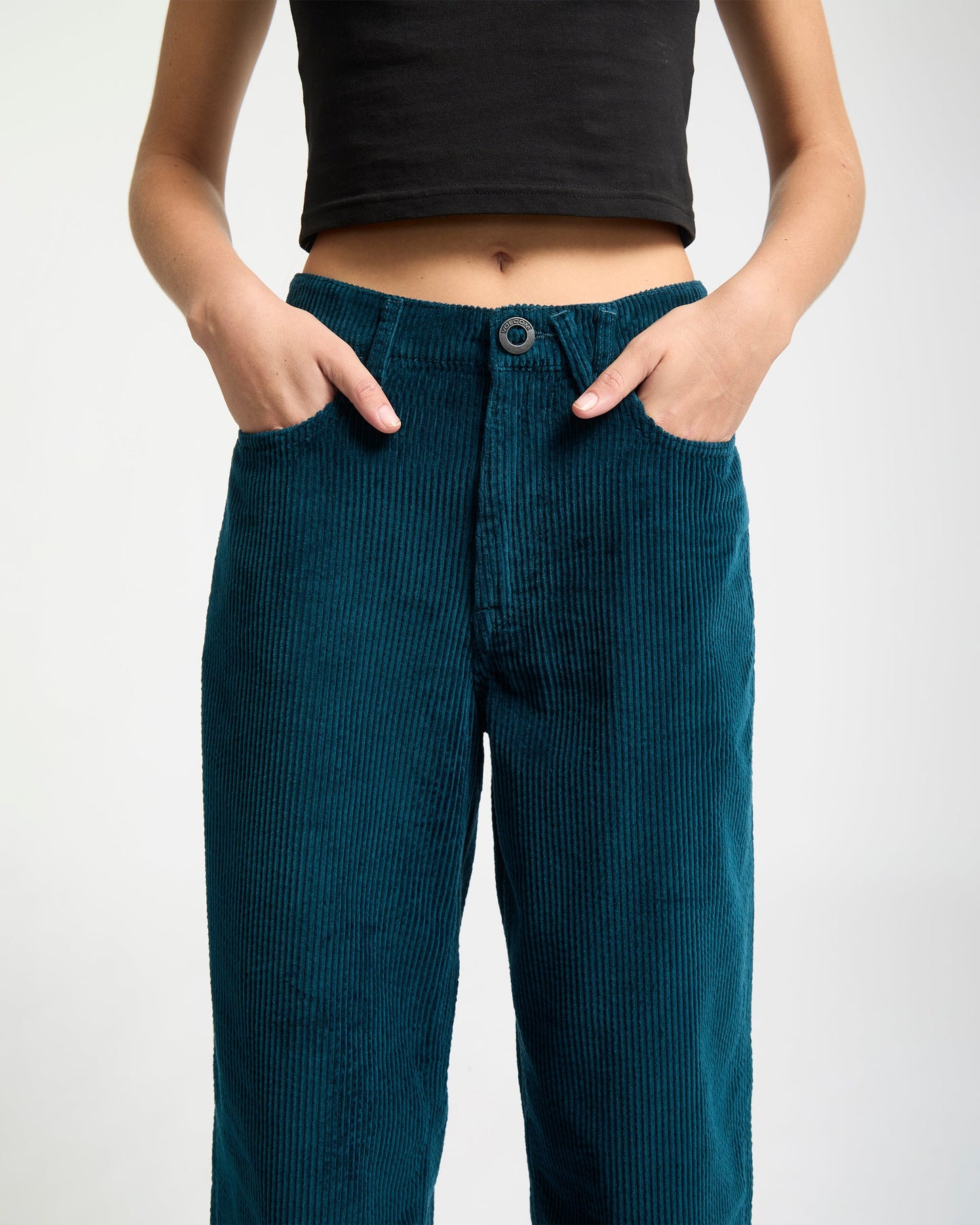 Pantalon En Velours Weellow II - Emerald Green