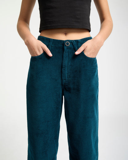 Pantalon En Velours Weellow II - Emerald Green
