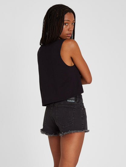 Stoney Stretch Shorts - Asphaltschwarz