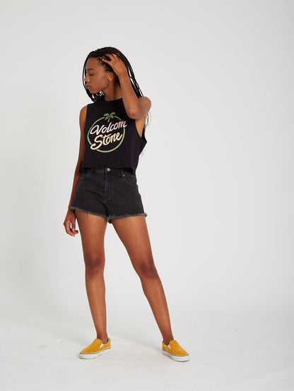Stoney Stretch Shorts - Asphaltschwarz