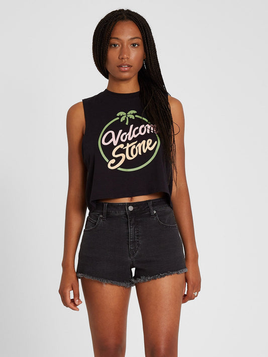 Stoney Stretch Shorts - Asphaltschwarz