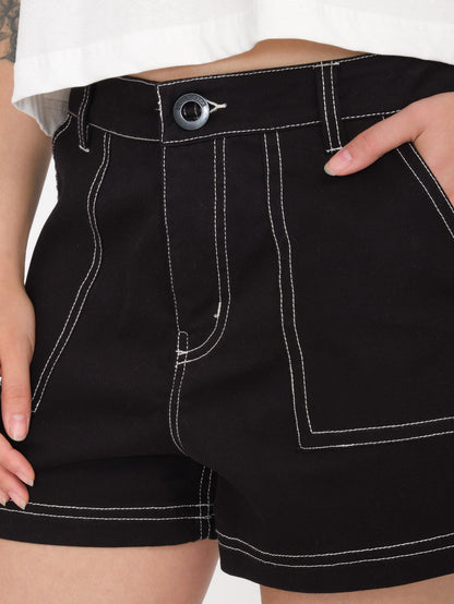 Short Stone Kraft - BLACK