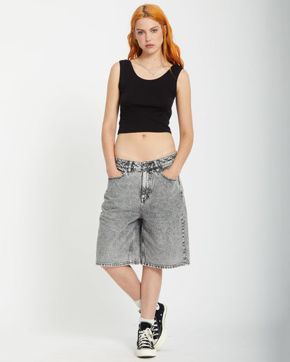 Short Denim Beeggy - GREY VINTAGE