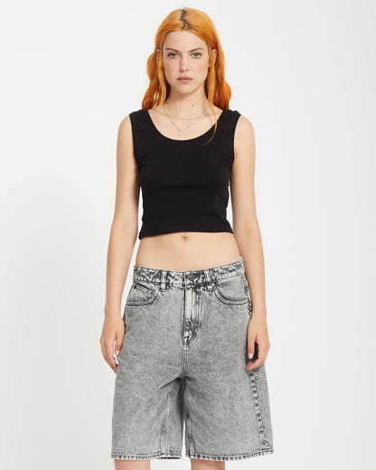 Short Denim Beeggy - GREY VINTAGE