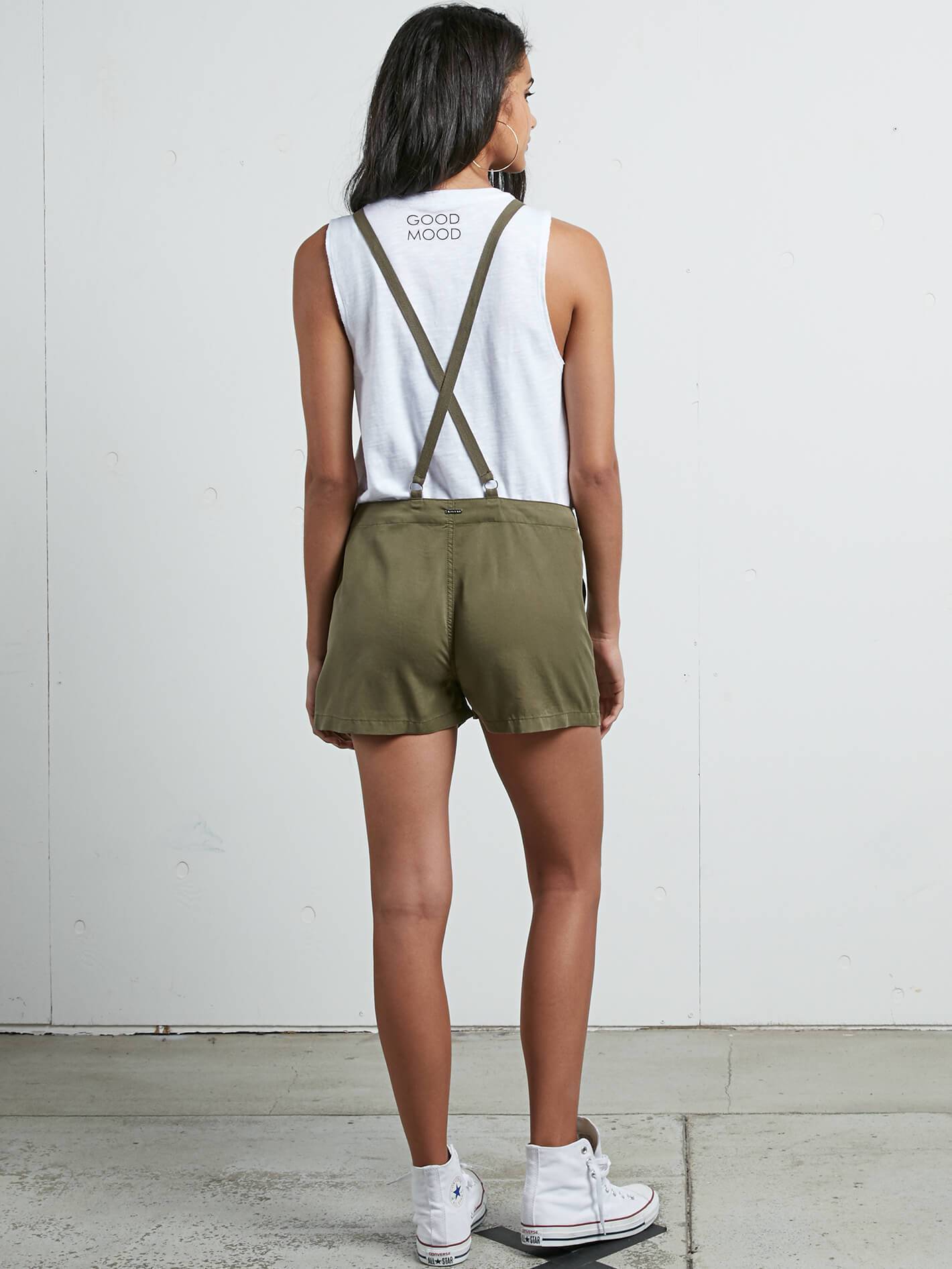 Volcom Plus Playsuit - Dark Camo