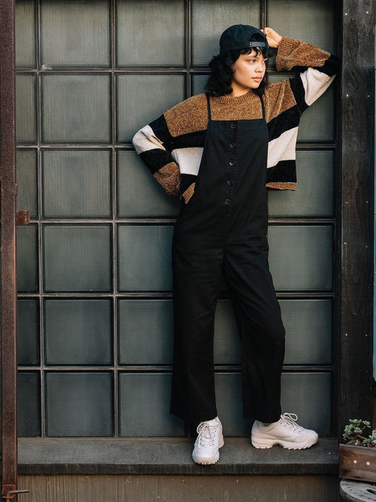 Twill Do Jumpsuit - BLACK OUT