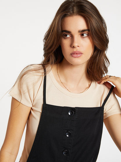 Twill Do Jumpsuit - BLACK OUT