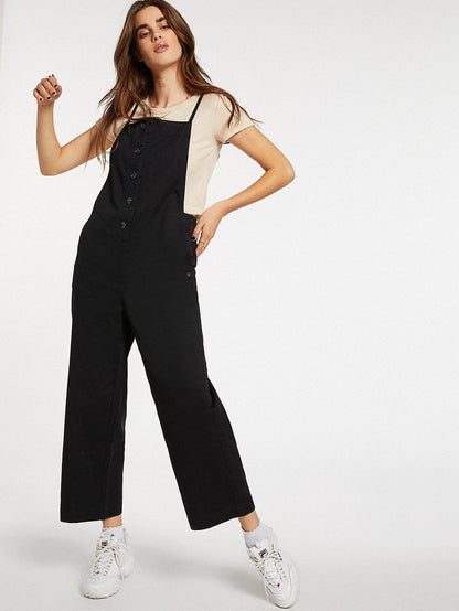 Twill Do Jumpsuit - BLACK OUT