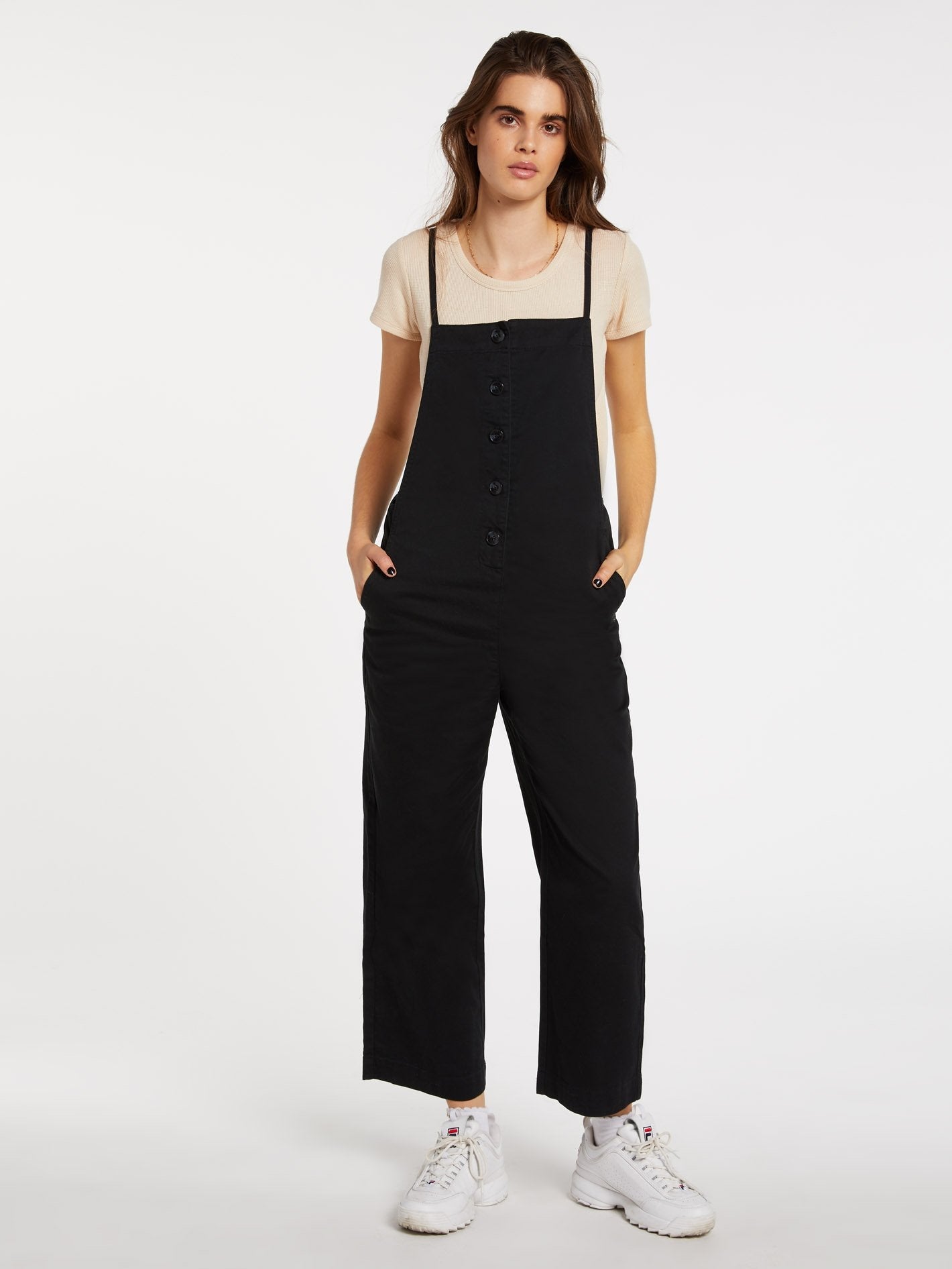 Twill Do Jumpsuit - BLACK OUT