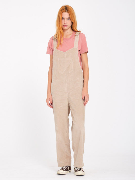 Stone Street Overalls - LIGHT KHAKI