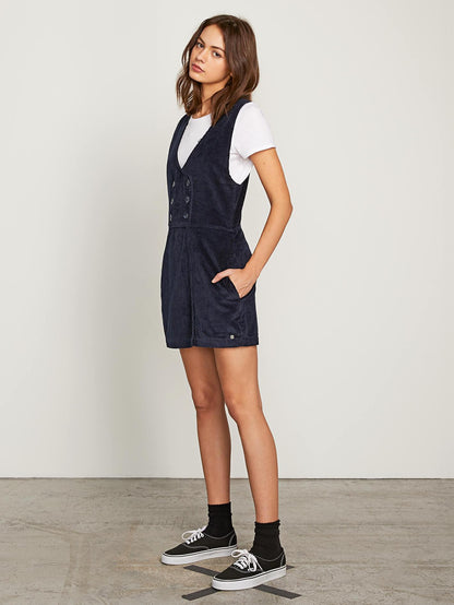 Win Me Ova Strampler - Marineblau
